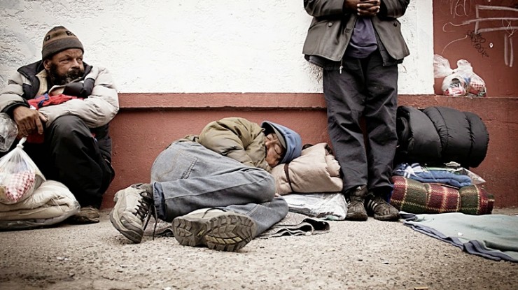 Acción solidaria para combatir el frío